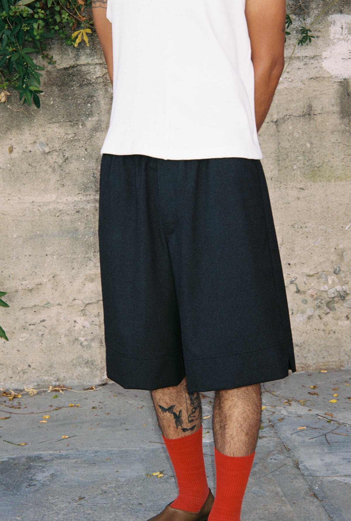 Goodfight Basketball Short Light Wool Charcoal