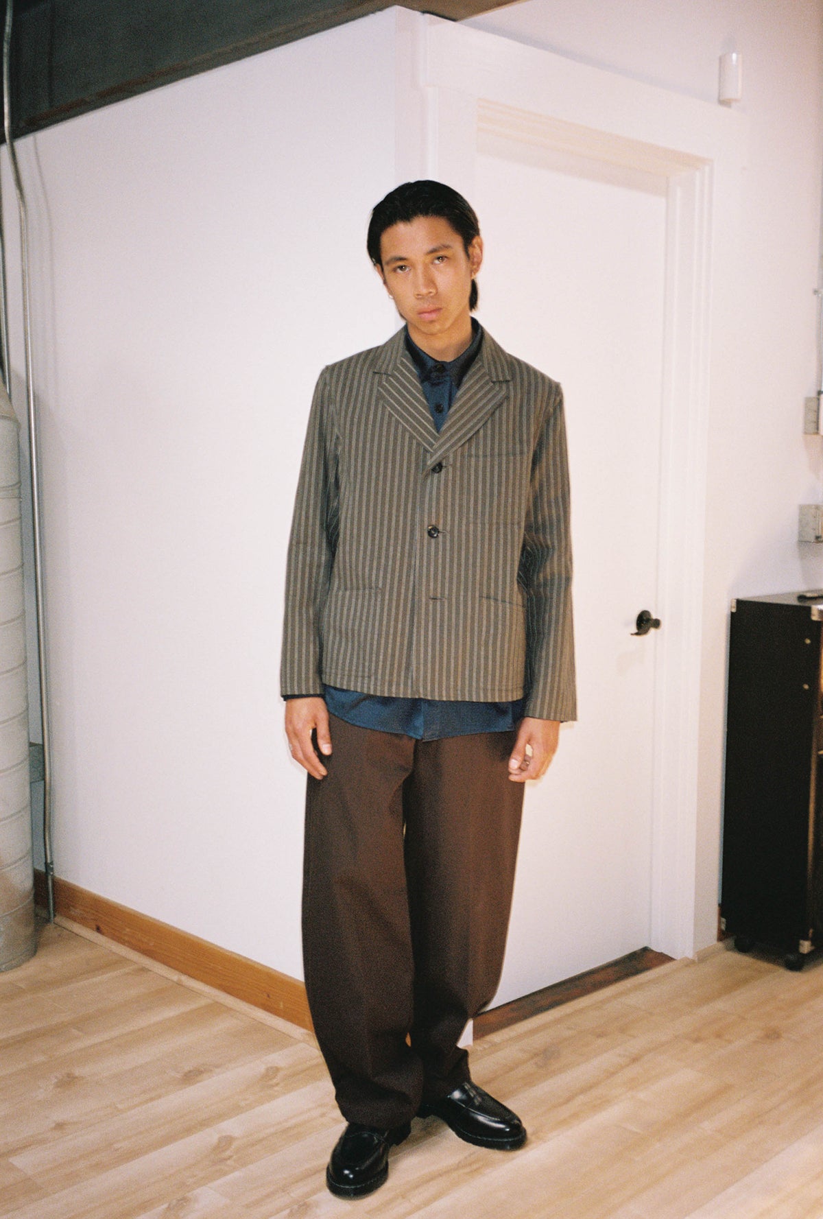 Goodfight Florider Trouser Creased Chino Espresso