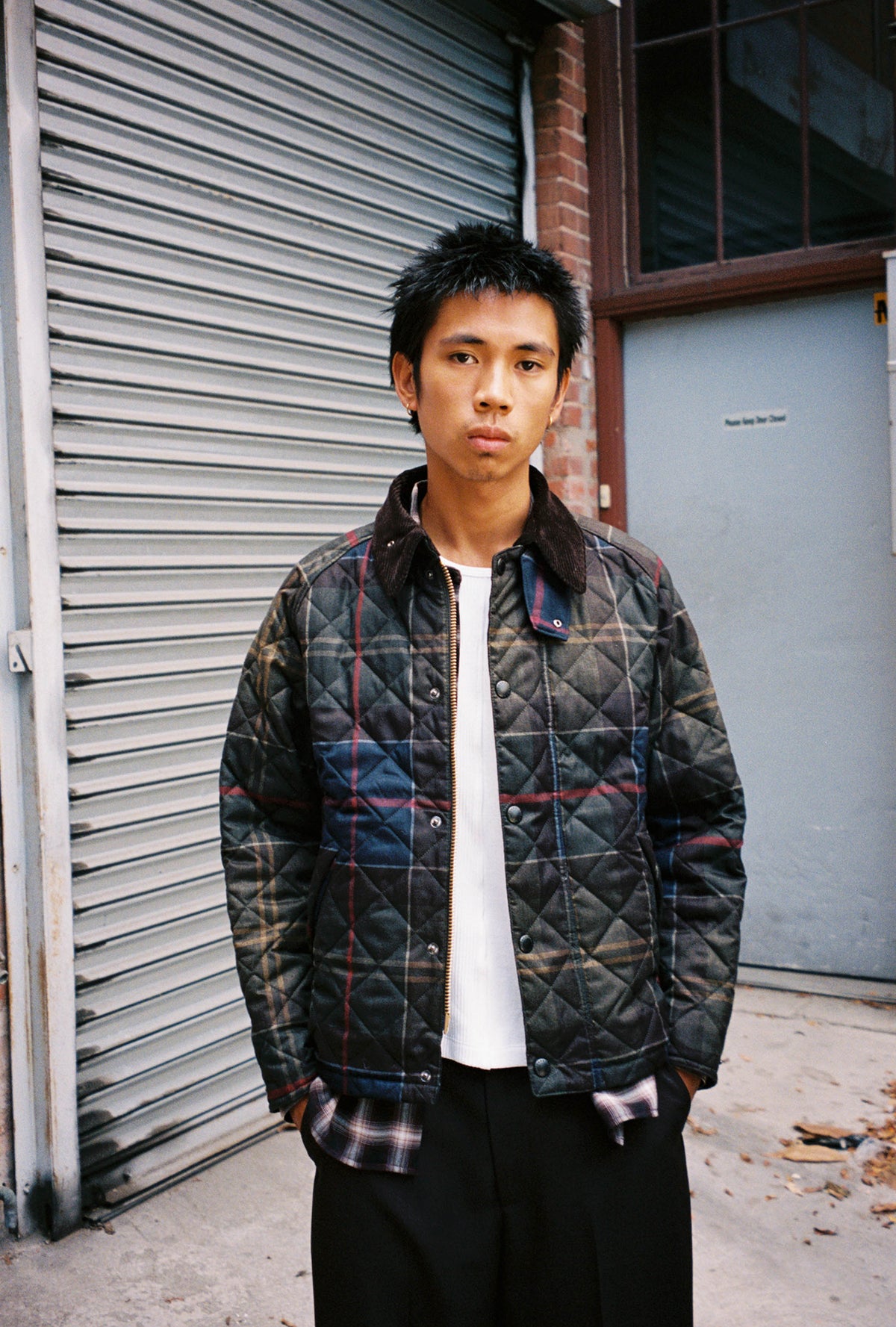 Goodfight for Barbour Tartan Transport Quilted