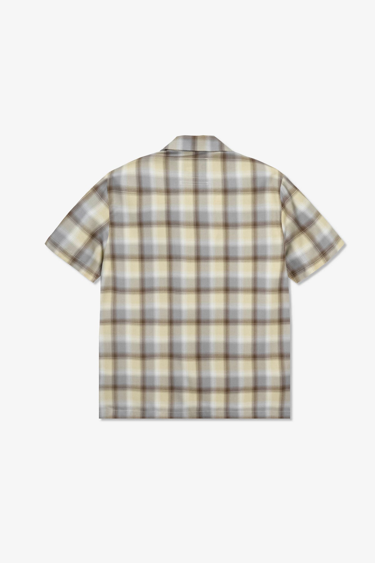 Goodfight x Kato Washer Shirt Flannel Yellow Plaid