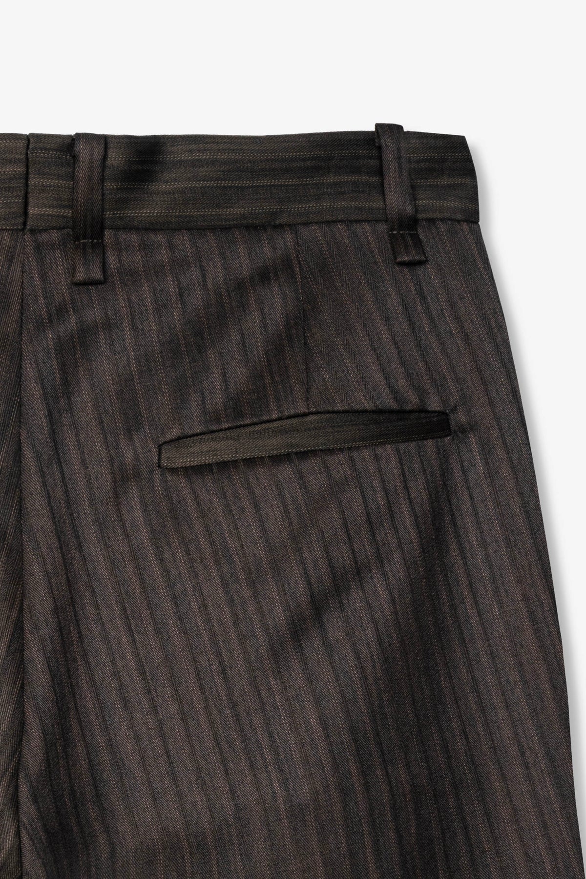Goodfight x A&P Artifact Zip Split Front Trouser Brown