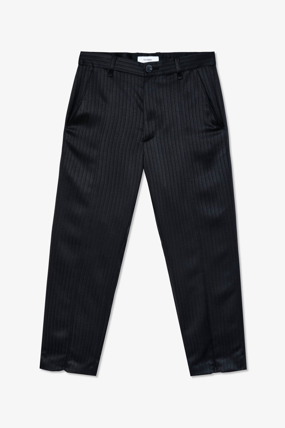 Goodfight x A&P Artifact Zip Split Front Trouser Black