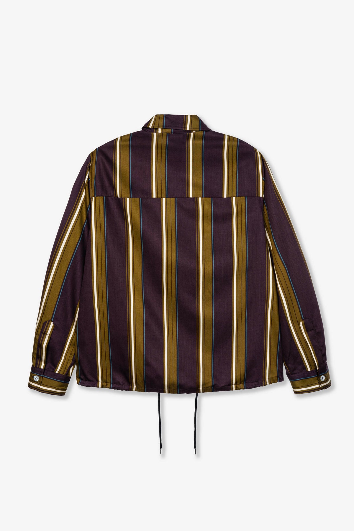 Goodfight x A&P Sleep Armor Pajama Shirt Maroon Stripe
