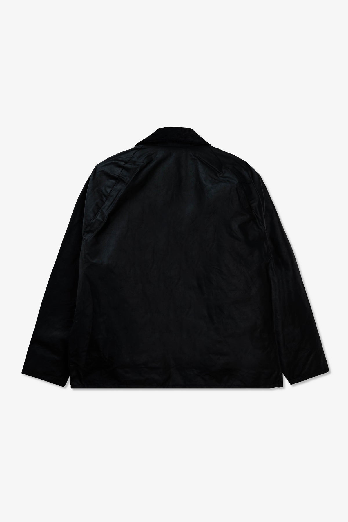 Goodfight for Barbour OS Transport Wax Jacket Black