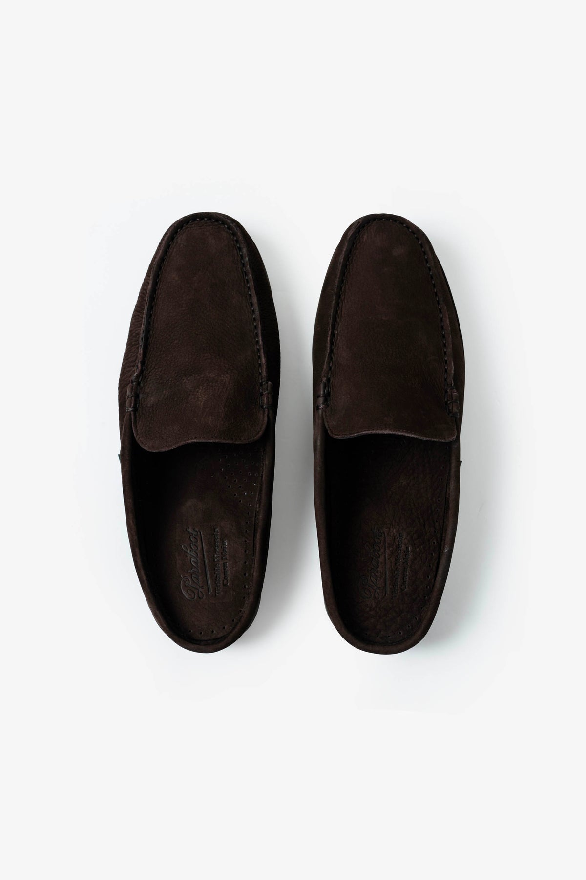 Paraboot Bahamas Taurillon Marine Nubuck Chocolate