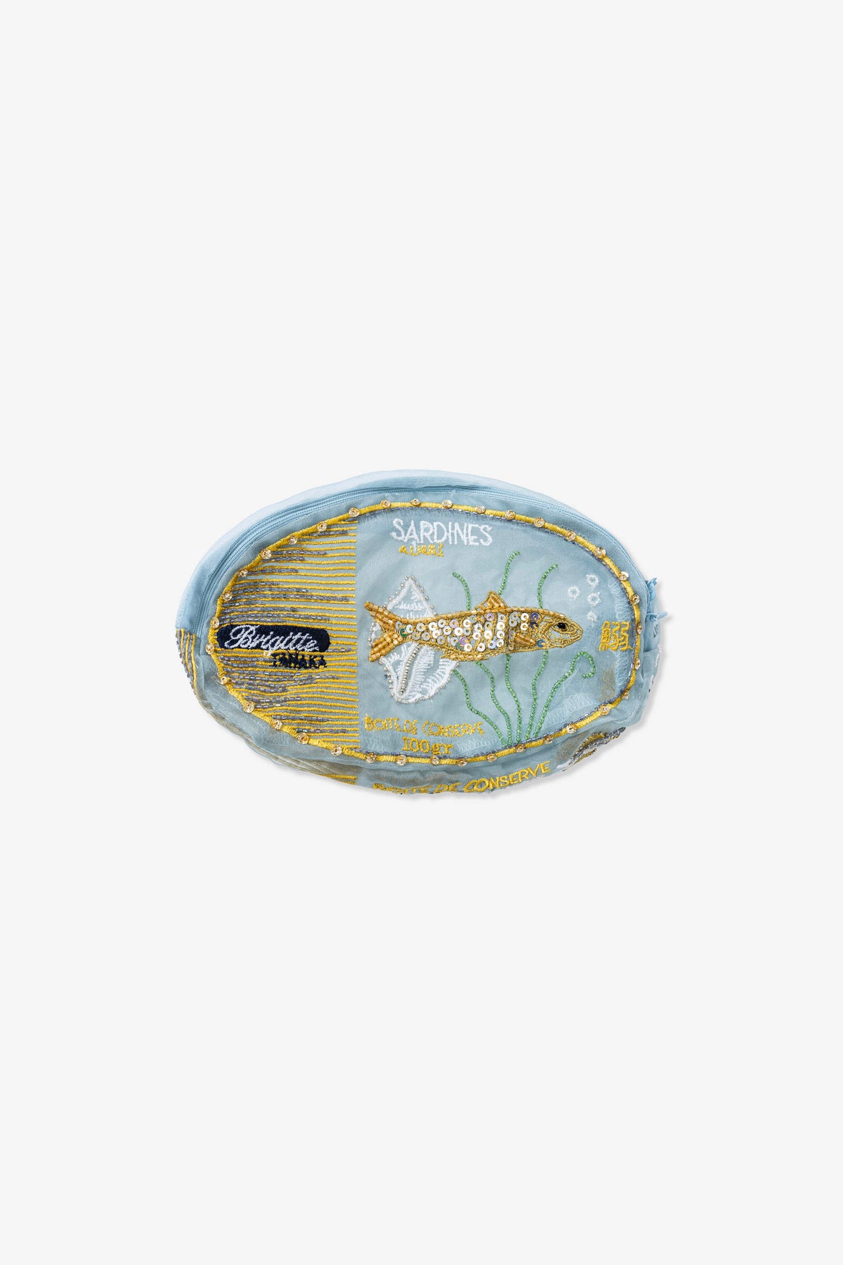 Brigitte Tanaka Sardine Haute Couture Organza Pouch