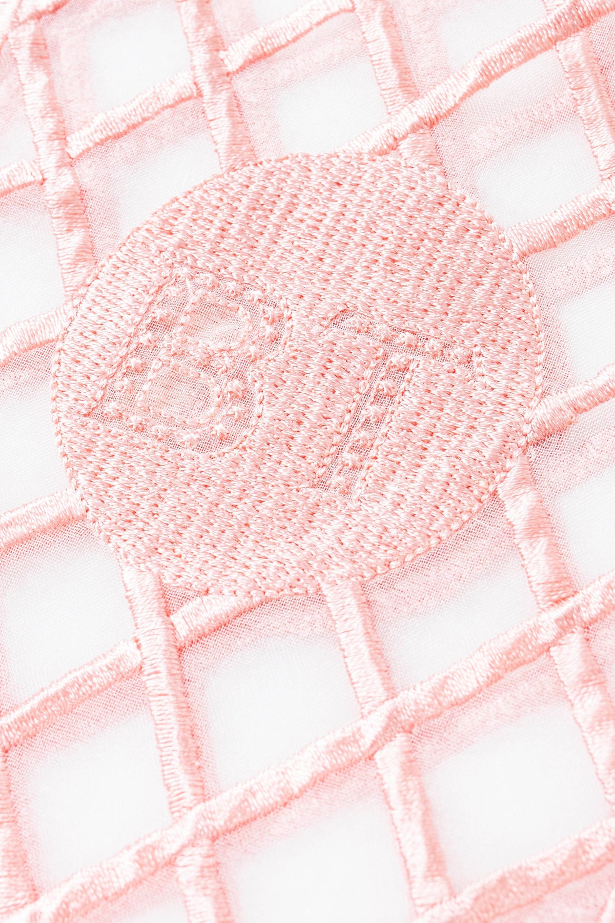 Brigitte Tanaka Plastic Pink Small Organza Bag