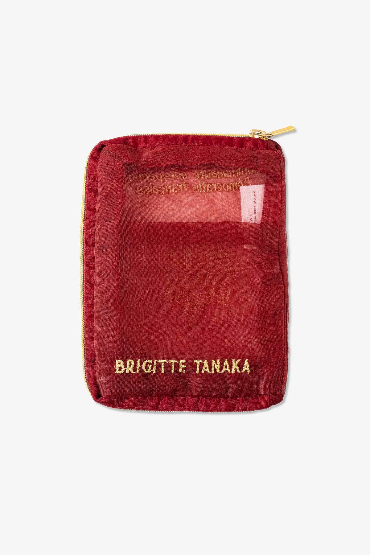 Brigitte Tanaka French Passport Organza Pouch