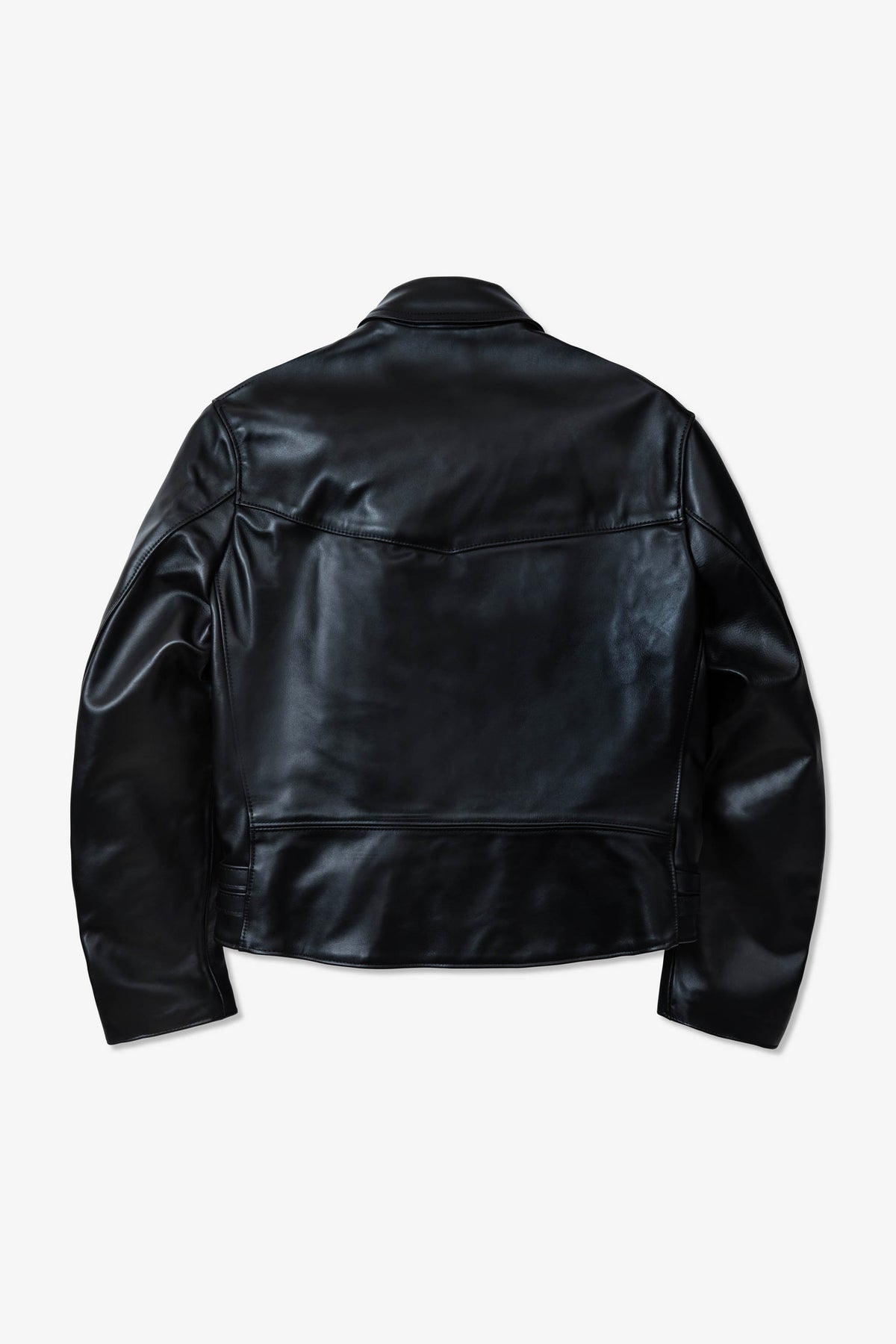 Lewis Leathers Lightning No. 391JP' Black Horsehide Leather Jacket