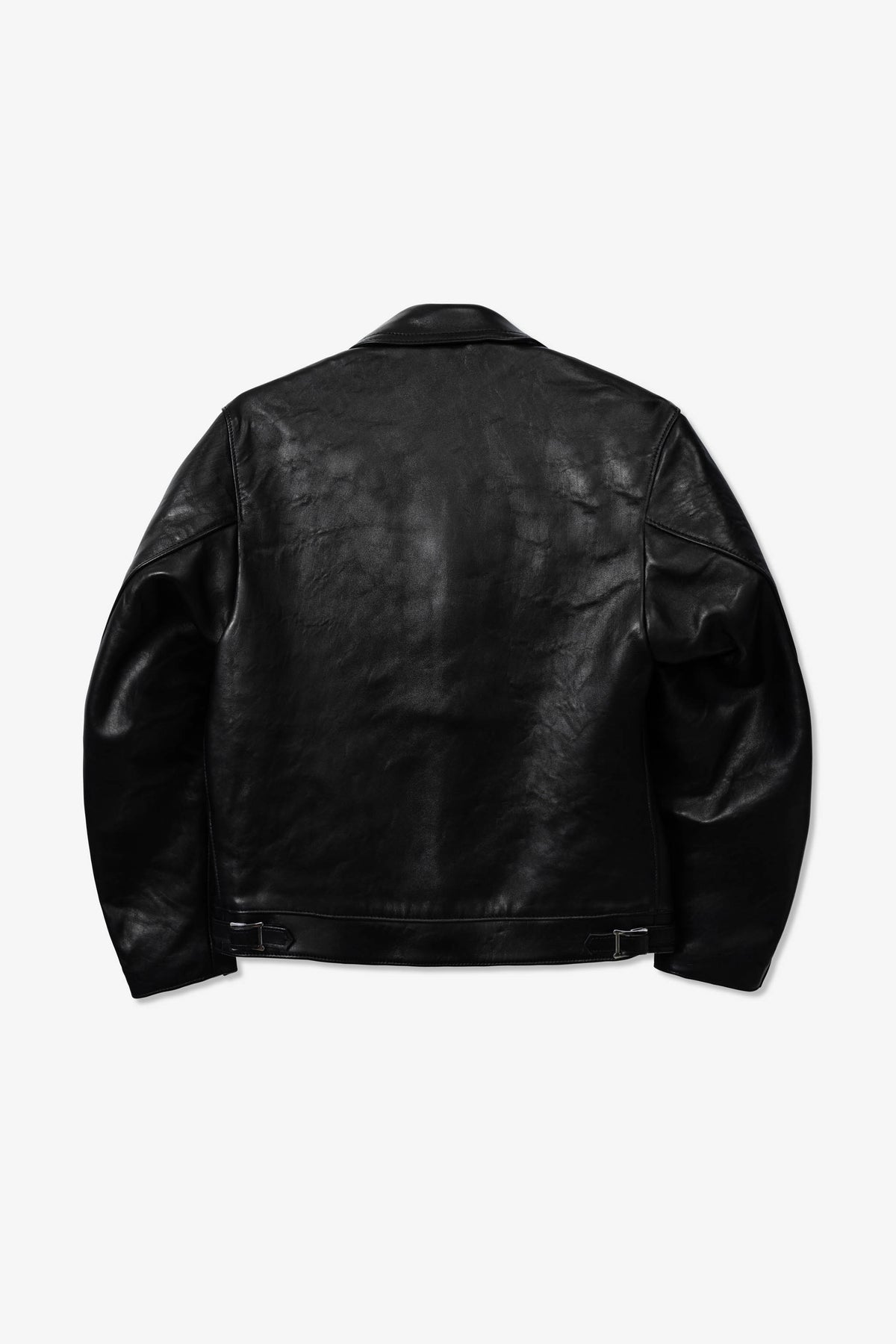 Lewis Leathers Corsair No. 60JP' Black Sheepskin Leather Jacket