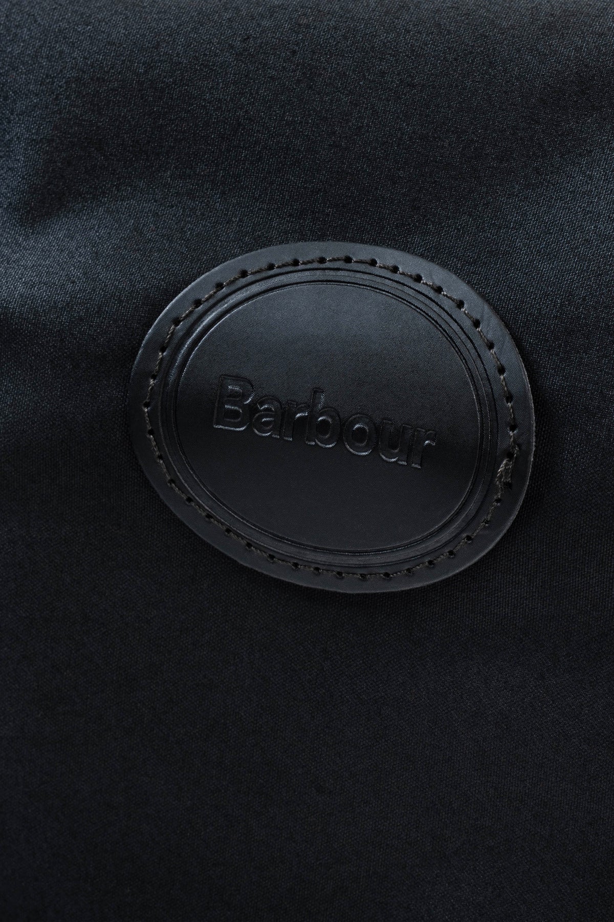 Barbour Slykoil Waxed Dog Coat  Black