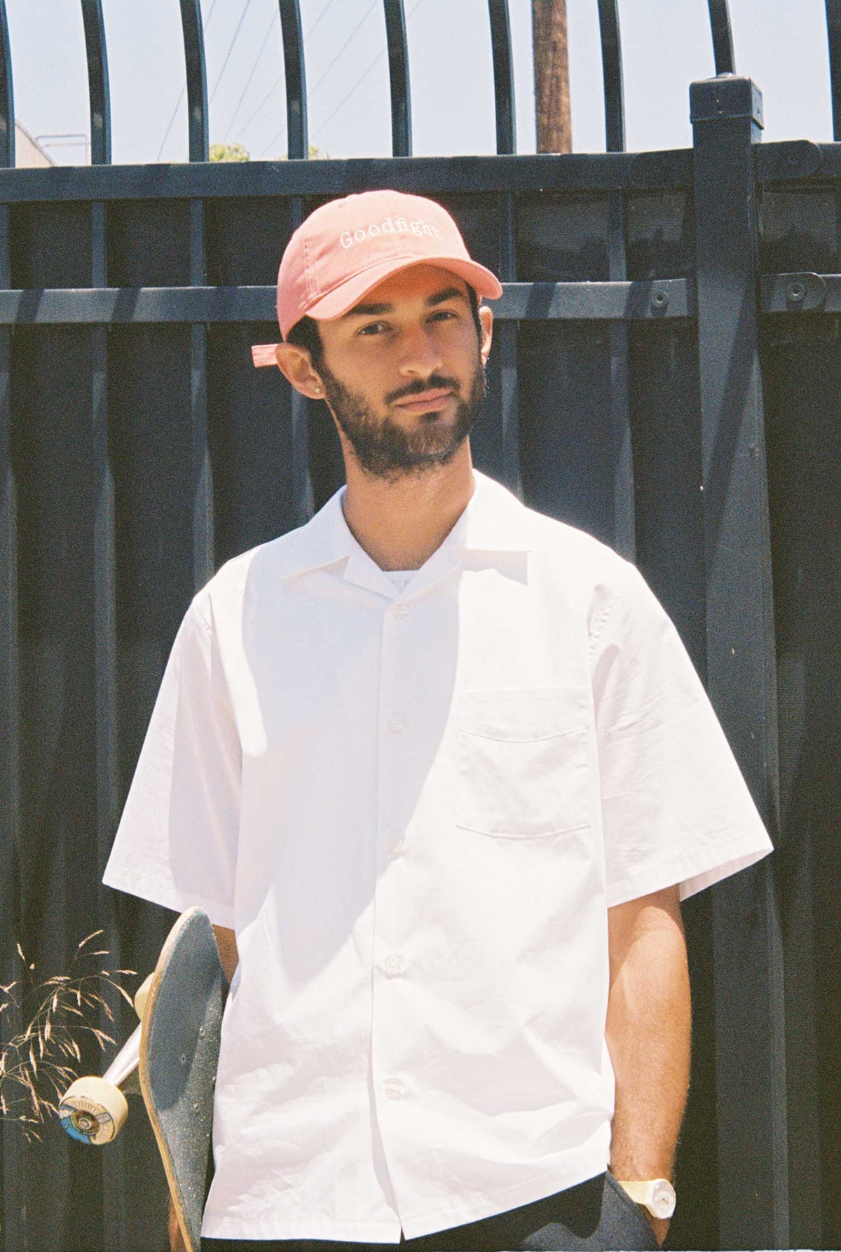 Goodfight Robinson Camp Collar Shirt White