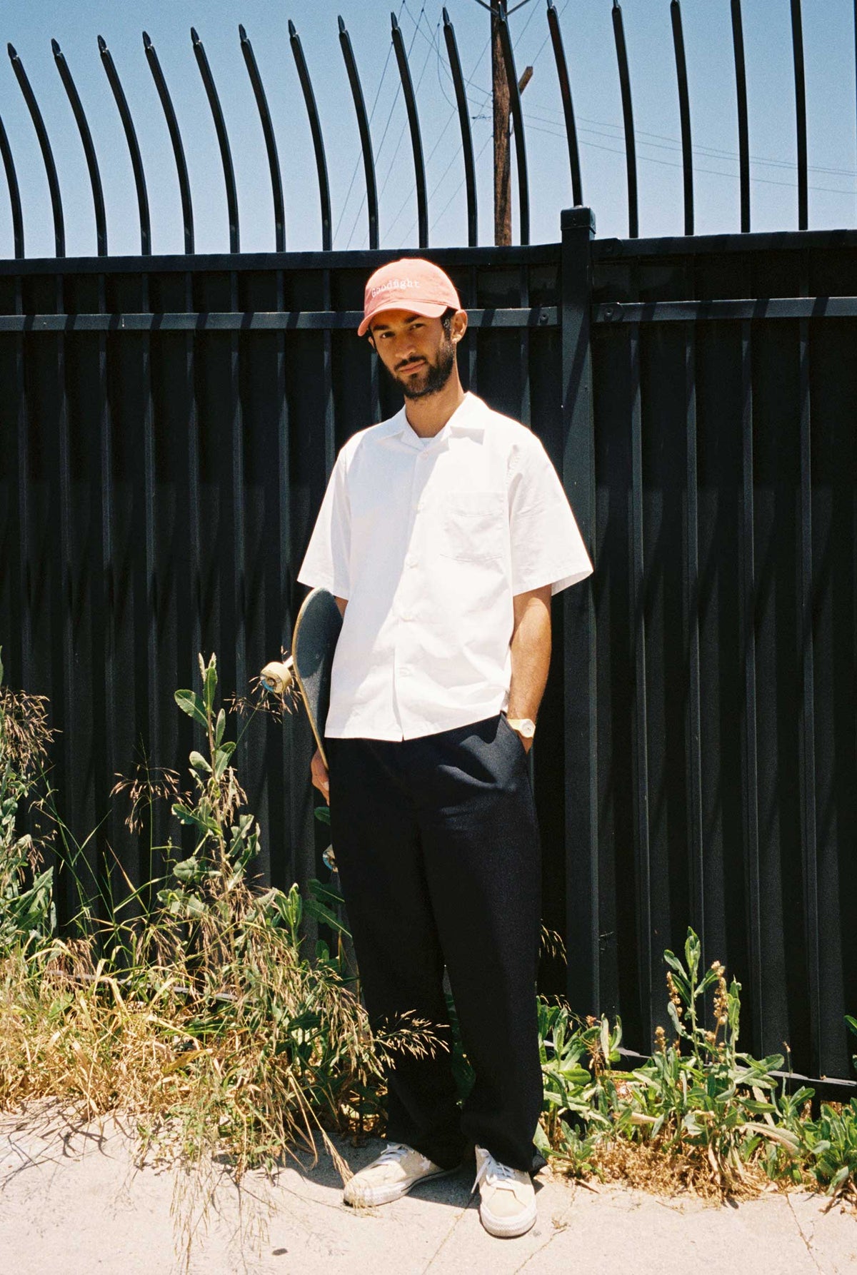 Goodfight Robinson Camp Collar Shirt White