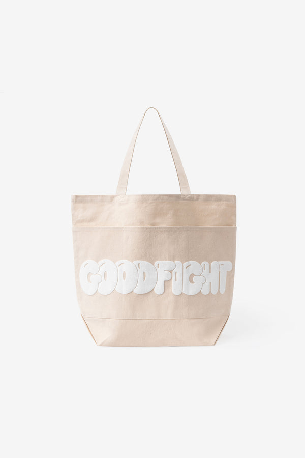 Good Tote - White Puff